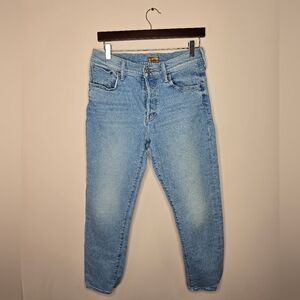 MOTHER THE SCRAPPER ANKLE Camera Obscura blue jeans size 27